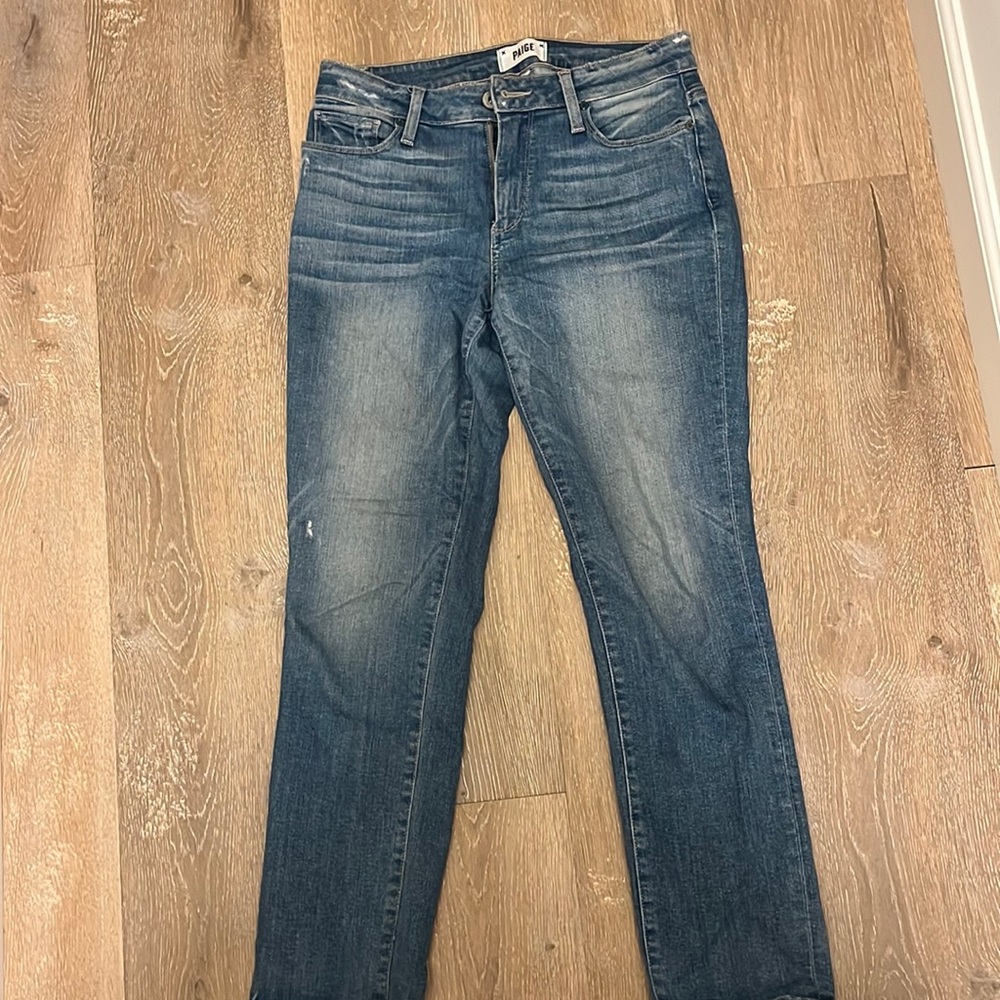 Paige cropped boyfriend jean